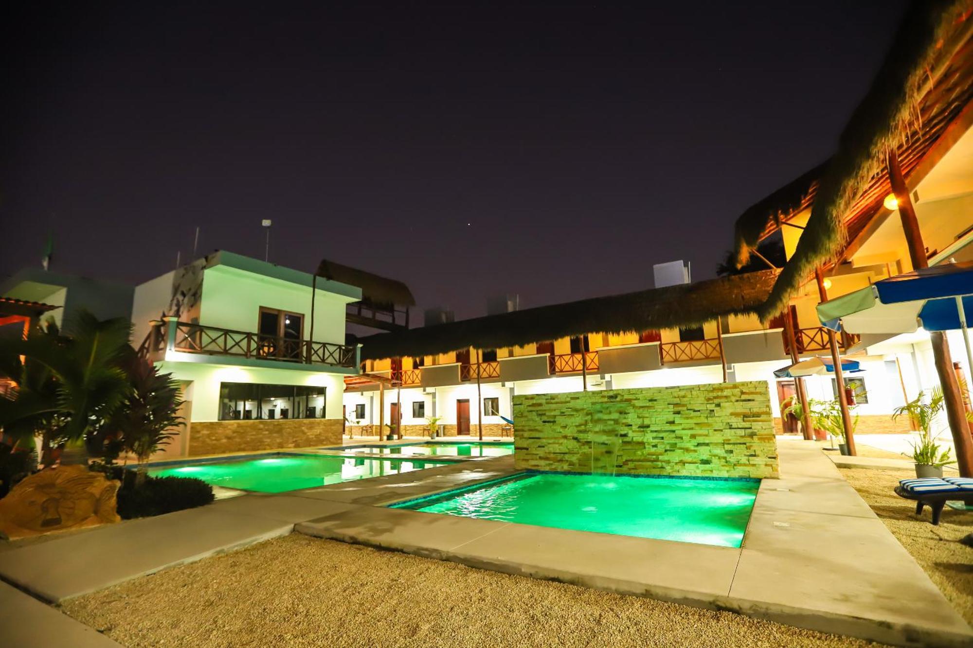 Hotel Pejelagarto Bacalar Ngoại thất bức ảnh